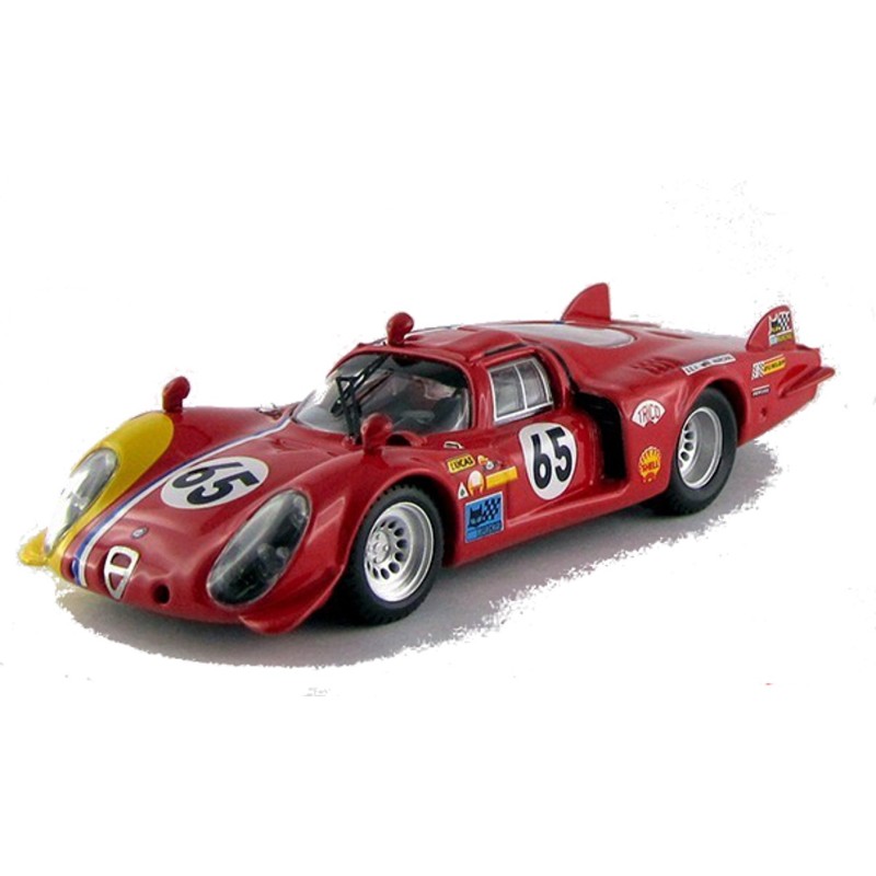 1/43 ALFA ROMEO 33.2 N°65 24 Heures du Mans 1968 ALFA ROMEO 1/43 ALFA ROMEO 33.2 N°65 24 Heures du Mans 1968 ALFA ROMEO