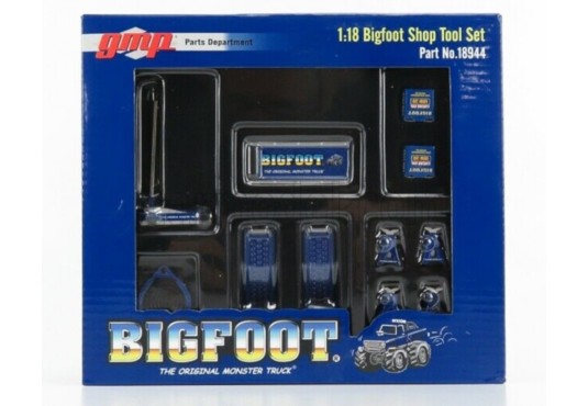 1/18 OUTILS D'atelier "BIGFOOT" The Original Monster Truck DIVERS