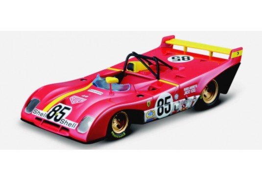 1/43 FERRARI 312P N°85 6 Heures Watkins Glen 1972 FERRARI