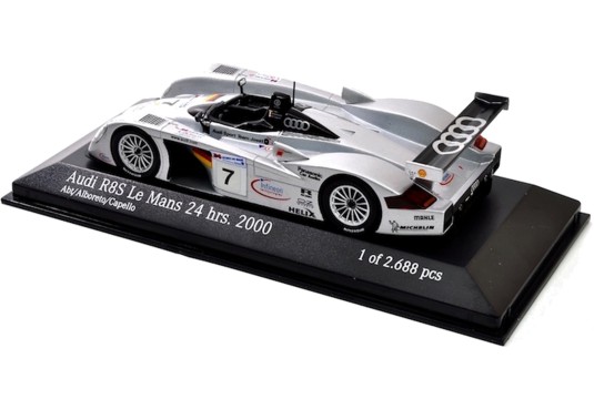 1/43 AUDI R8S N°7 24 Heures du Mans 2000 AUDI