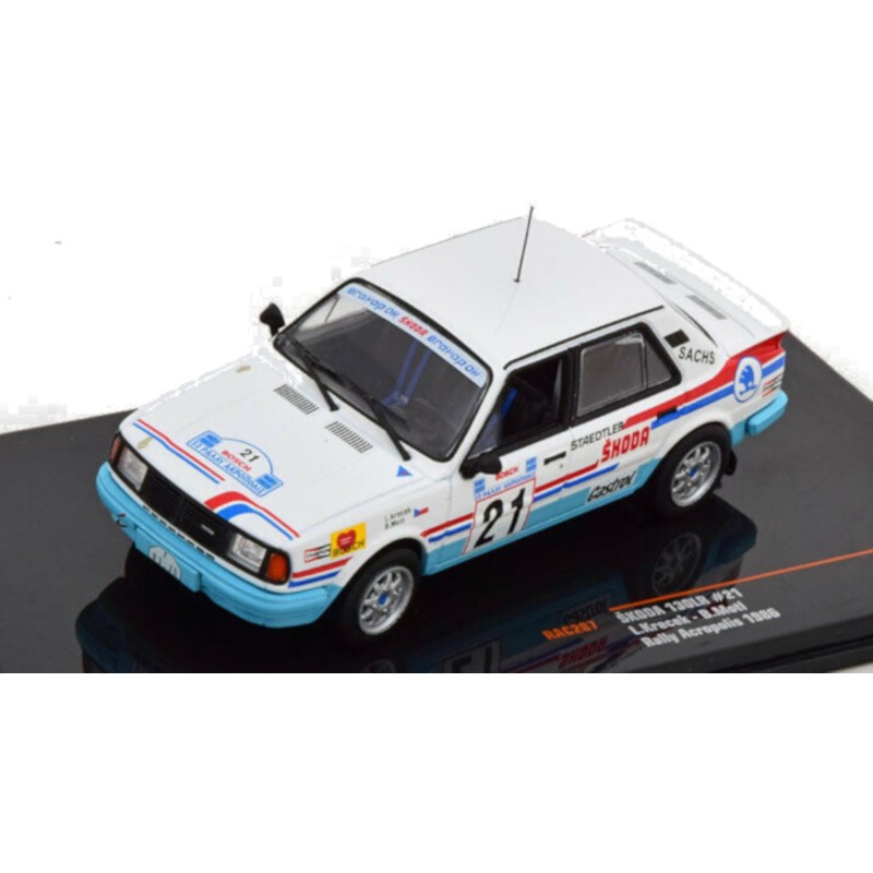 1/43 SKODA 130 LR N°21 Rallye Acropole 1986 SKODA 1/43 SKODA 130 LR N°21 Rallye Acropole 1986 SKODA