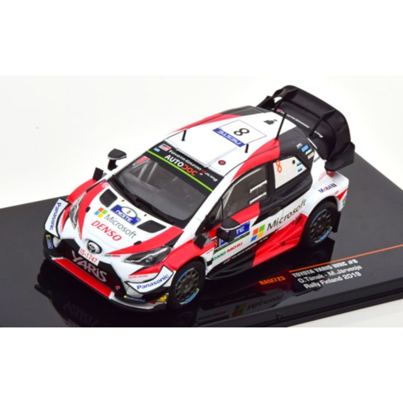 1/43 TOYOTA Yaris WRC N°8 Rallye Finlande 2019 TOYOTA 1/43 TOYOTA Yaris WRC N°8 Rallye Finlande 2019 TOYOTA