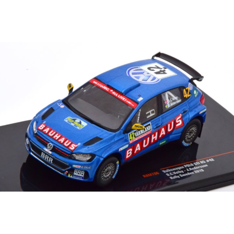 1/43 VOLKSWAGEN Polo GTI N°42 Rallye Suède 2019 VOLKSWAGEN 1/43 VOLKSWAGEN Polo GTI N°42 Rallye Suède 2019 VOLKSWAGEN