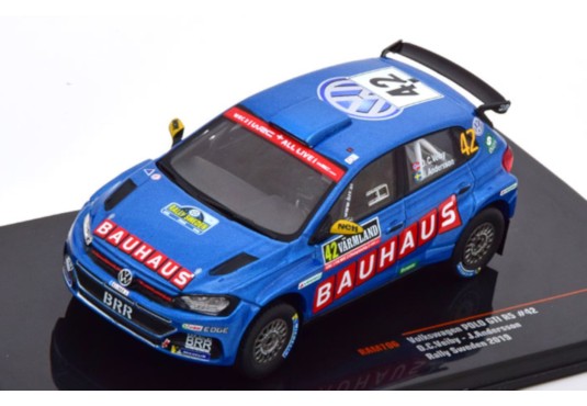 1/43 VOLKSWAGEN Polo GTI N°42 Rallye Suède 2019 VOLKSWAGEN