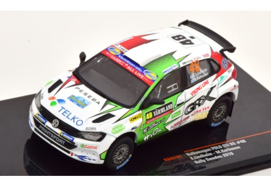 1/43 VOLKSWAGEN Polo GTI N°48 Rallye Suède 2019 VOLKSWAGEN