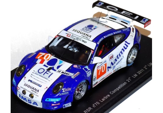 1/43 PORSCHE 997 GT3 RSR N°70 Le Mans 2011 PORSCHE