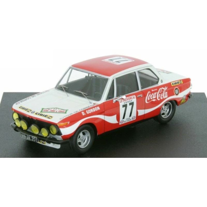 1/43 BMW 2002 N°77 Tour de Corse 1974 BMW