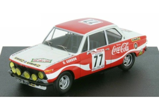 1/43 BMW 2002 N°77 Tour de Corse 1974 BMW