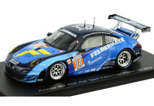 1/43 PORSCHE 997 RSR N°88 Le Mans 2012 PORSCHE