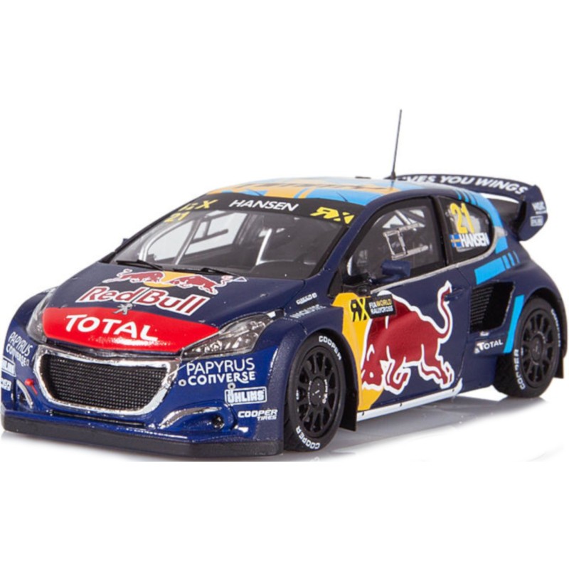 1/43 PEUGEOT 208 WRX N°21 World RX Espagne 2019 PEUGEOT 1/43 PEUGEOT 208 WRX N°21 World RX Espagne 2019 PEUGEOT