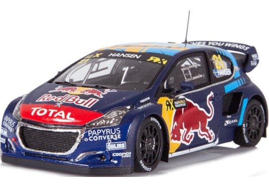 1/43 PEUGEOT 208 WRX N°21 World RX Espagne 2019 PEUGEOT