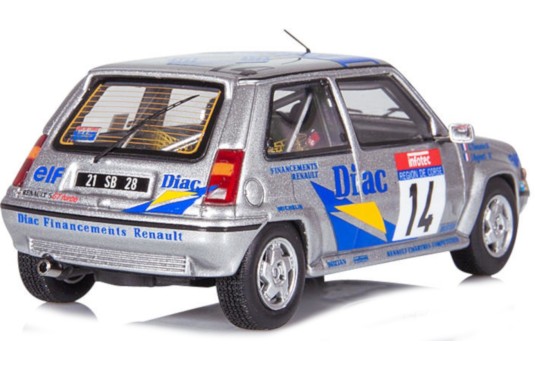 1/43 RENAULT Super 5 GT Turbo N°14 Tour de Corse 1990 RENAULT