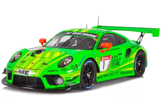 1/43 PORSCHE 911 GT3 R "Grello" N°1 24 H Nurburgring 2019 PORSCHE