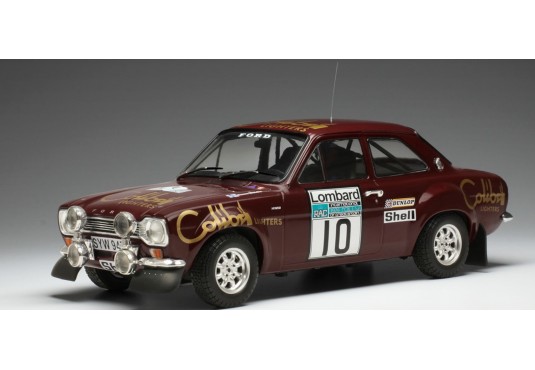 1/18 FORD Escort MKI RS 1600 N°10 Rallye RAC 1974 FORD