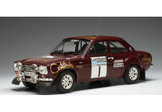 1/18 FORD Escort MKI RS 1600 N°1 Rallye RAC 1974 FORD