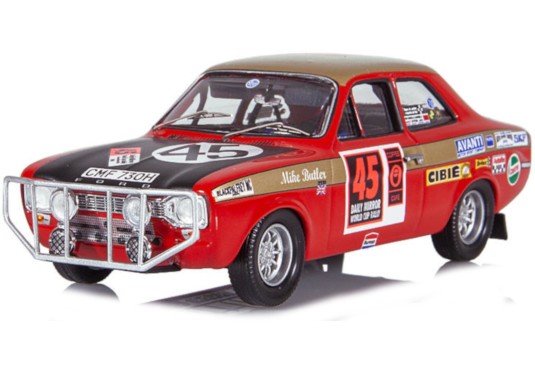 1/43 FORD Escort MKI 1300 GT N°45 London-Mexico 1970 FORD