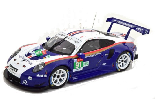 1/18 PORSCHE 991 RSR N°91 Le Mans 2018 PORSCHE