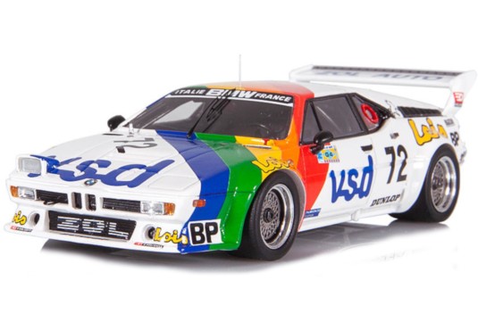 1/43 BMW M1 N°72 Le Mans 1981 BMW