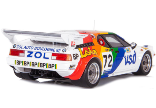 1/43 BMW M1 N°72 Le Mans 1981 BMW