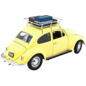 1/18 VOLKSWAGEN Coccinelle + Galerie + Bagages 1967 VOLKSWAGEN