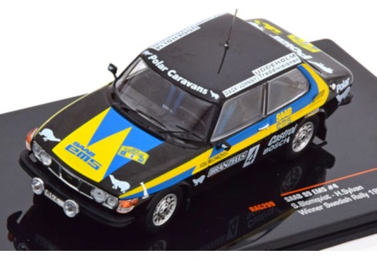 1/43 SAAB 99 EMS N°4 Rallye Suède 1977 SAAB