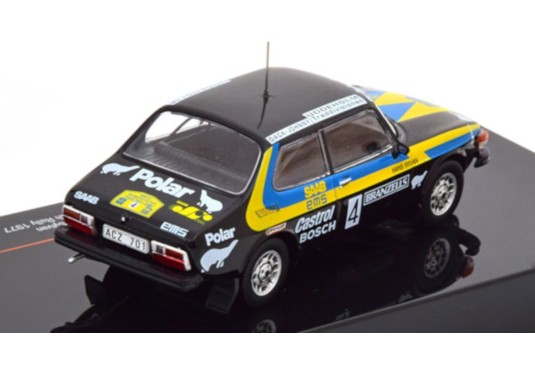 1/43 SAAB 99 EMS N°4 Rallye Suède 1977 SAAB