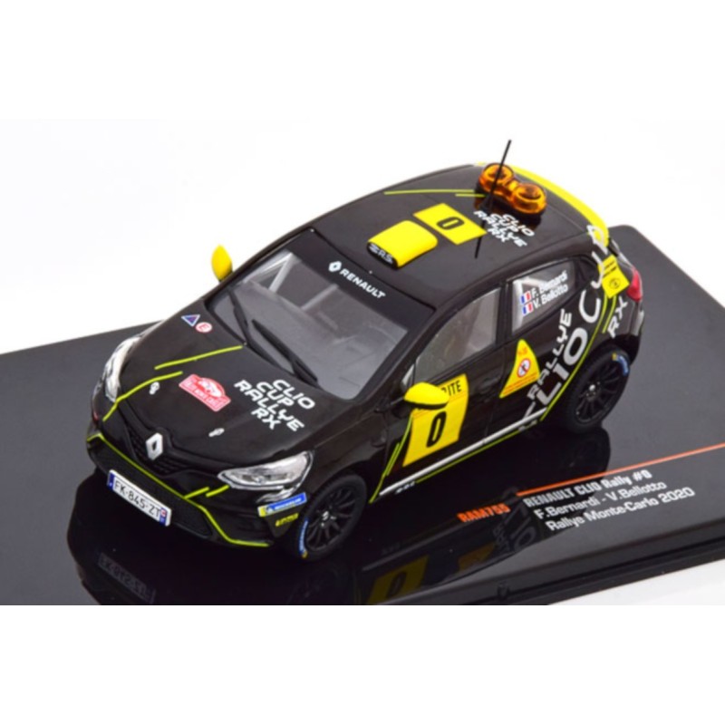 1/43 RENAULT Clio N°0 Monte Carlo 2020 RENAULT 1/43 RENAULT Clio N°0 Monte Carlo 2020 RENAULT