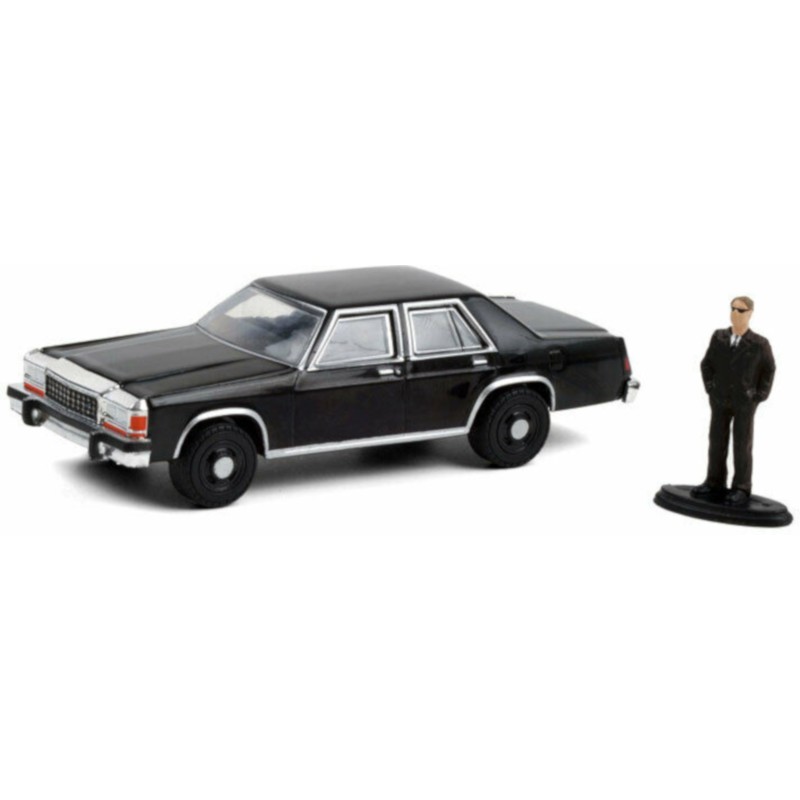 1/64 FORD LTD Crown Victoria + Personnage 1987 FORD