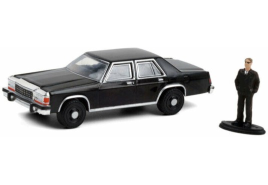 1/64 FORD LTD Crown Victoria + Personnage 1987 FORD