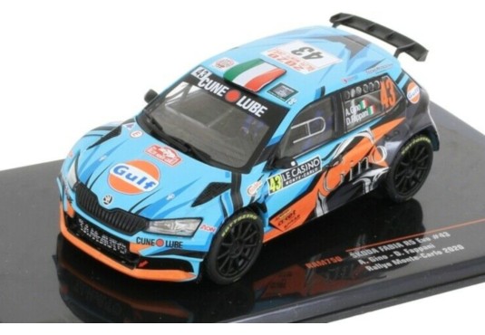 1/43 SKODA Fabia R5 Evo N°43 Monte Carlo 2020 SKODA