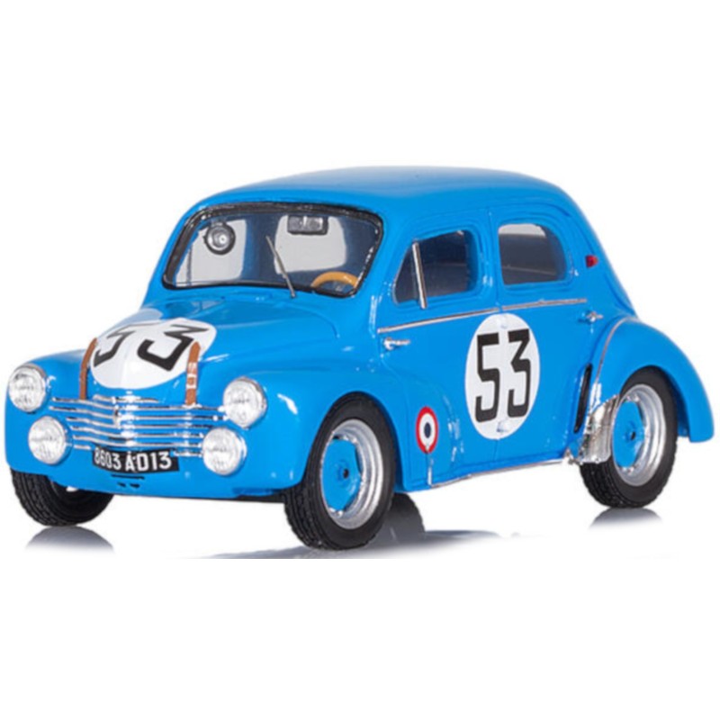 1/43 RENAULT 4 CV N°53 Le Mans 1952 RENAULT 1/43 RENAULT 4 CV N°53 Le Mans 1952 RENAULT