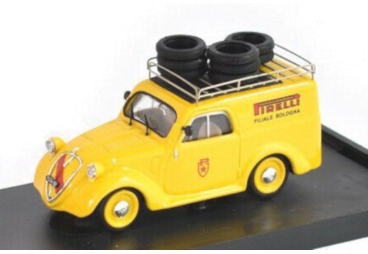 1/43 FIAT 500 B Fourgon "PIRELLI" + Pneus 1950 FIAT