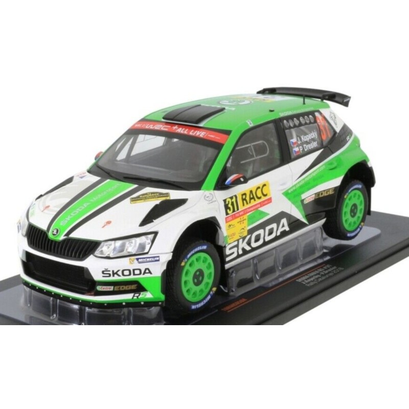 1/18 SKODA Fabia R5 N°31 Rallye Catalogne 2018 SKODA