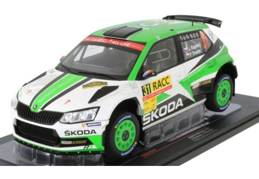 1/18 SKODA Fabia R5 N°31 Rallye Catalogne 2018 SKODA