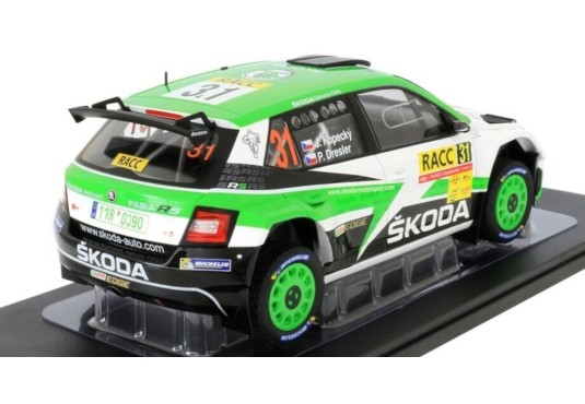 1/18 SKODA Fabia R5 N°31 Rallye Catalogne 2018 SKODA