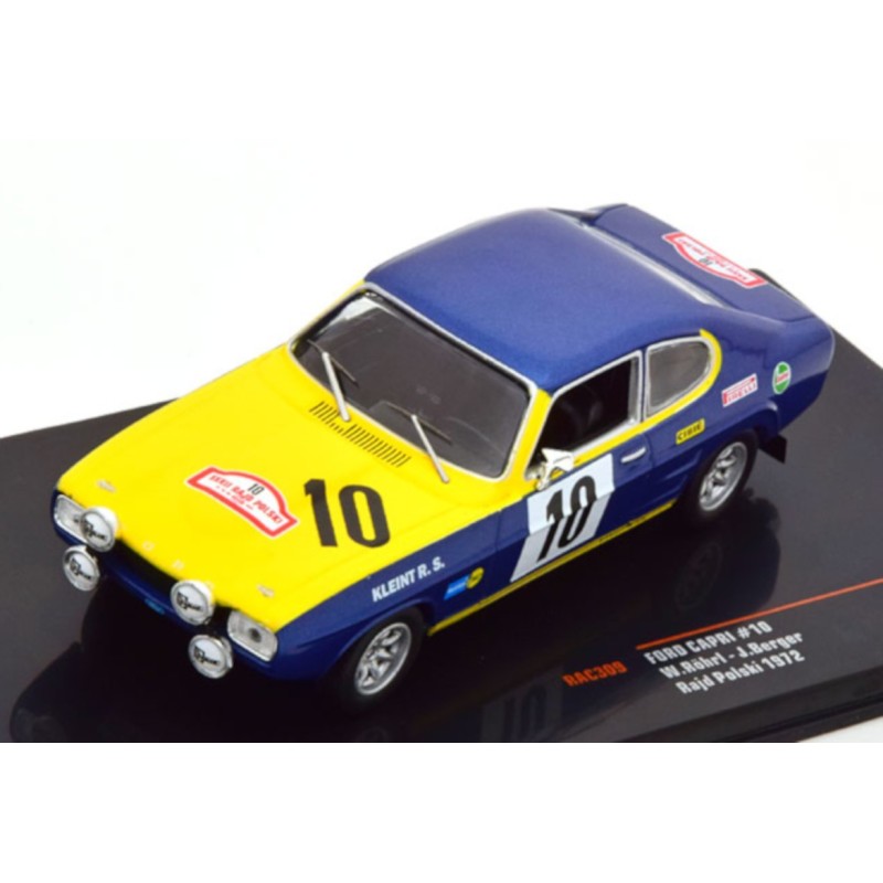 1/43 FORD Capri N°10 Rallye Pologne 1972 FORD 1/43 FORD Capri N°10 Rallye Pologne 1972 FORD