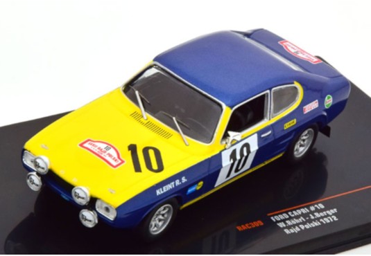 1/43 FORD Capri N°10 Rallye Pologne 1972 FORD