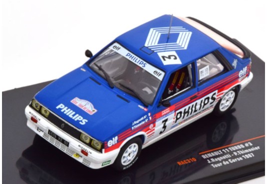 1/43 RENAULT 11 Turbo N°3 Tour de Corse 1987 RENAULT