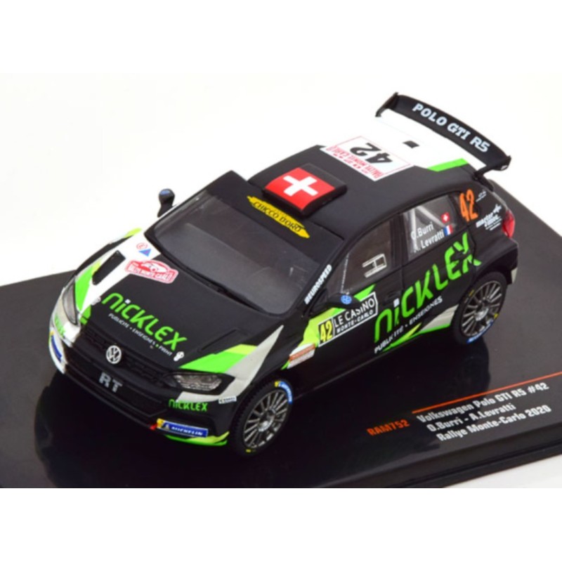 1/43 VOLKSWAGEN Polo GTI R5 N°42 Monte Carlo 2020 VOLKSWAGEN 1/43 VOLKSWAGEN Polo GTI R5 N°42 Monte Carlo 2020 VOLKSWAGEN