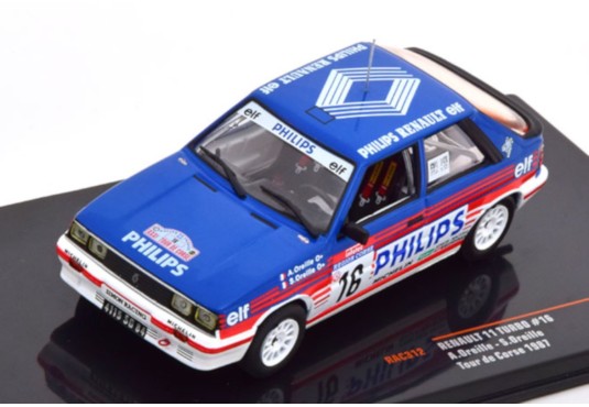 1/43 RENAULT 11 Turbo N°16 Tour de Corse 1987 RENAULT