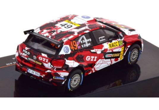 1/43 VOLKSWAGEN Polo GTI R5 N°49 Rallye Catalogne 2018 VOLKSWAGEN