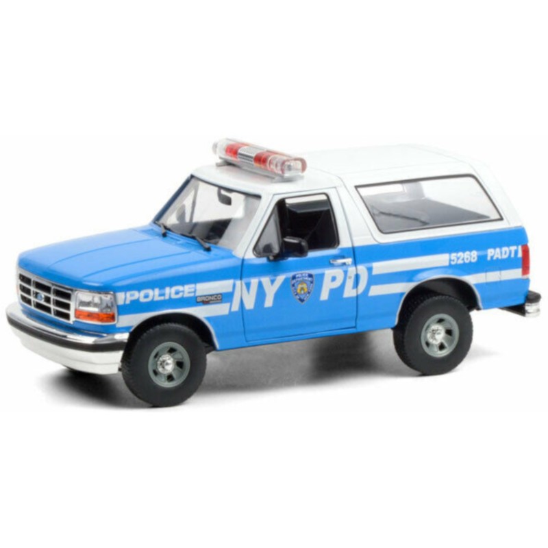 1/18 FORD Bronco New York Police Department NYPD 1992 FORD