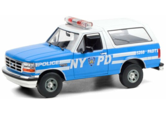 1/18 FORD Bronco New York Police Department NYPD 1992 FORD