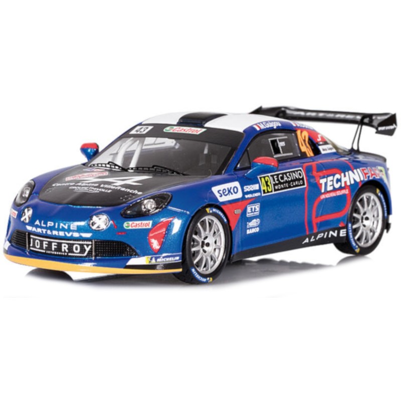 Miniature 1/43 ALPINE A110 N°42 Monte Carlo 2021 I RS Automobiles