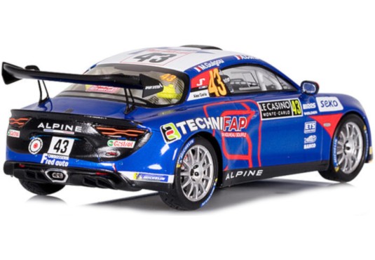1/43 ALPINE A110 N°43 RGT Monte Carlo 2021 ALPINE
