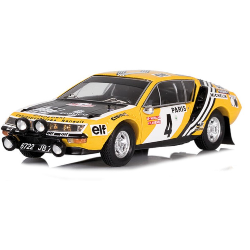 1/43 ALPINE A310 N°4 Monte Carlo 1976 ALPINE 1/43 ALPINE A310 N°4 Monte Carlo 1976 ALPINE
