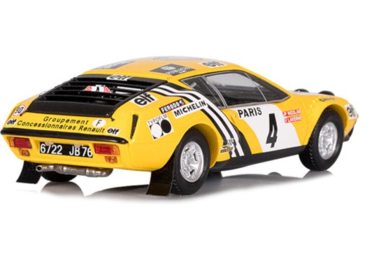 1/43 ALPINE A310 N°4 Monte Carlo 1976 ALPINE