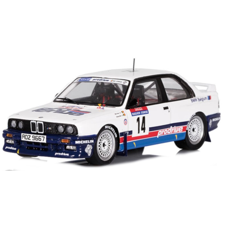 1/43 BMW E30 N°14 Tour de Corse 1987 BMW