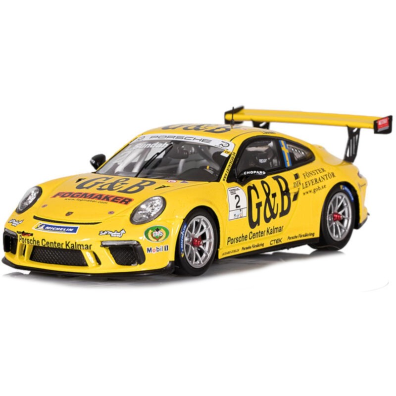 1/43 PORSCHE 911 GT3 Cup Porsche Carrera Cup Scandinavie 2018 PORSCHE 1/43 PORSCHE 911 GT3 Cup Porsche Carrera Cup Scandinavie 2018 PORSCHE