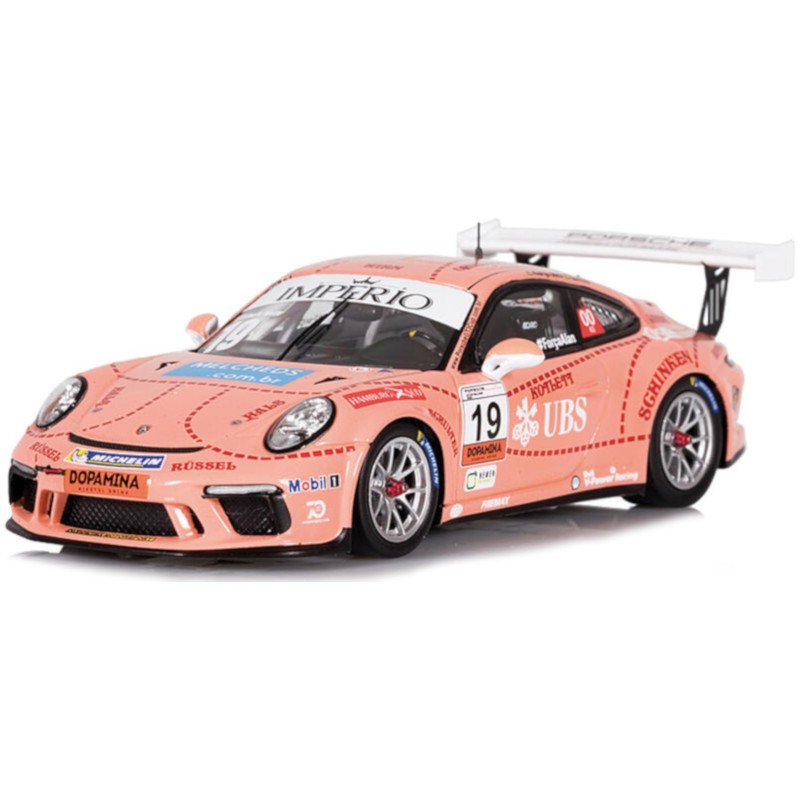 1/43 PORSCHE 911 GT3 CUP N°19 Porsche Carrera Cup Brésil 2018 PORSCHE